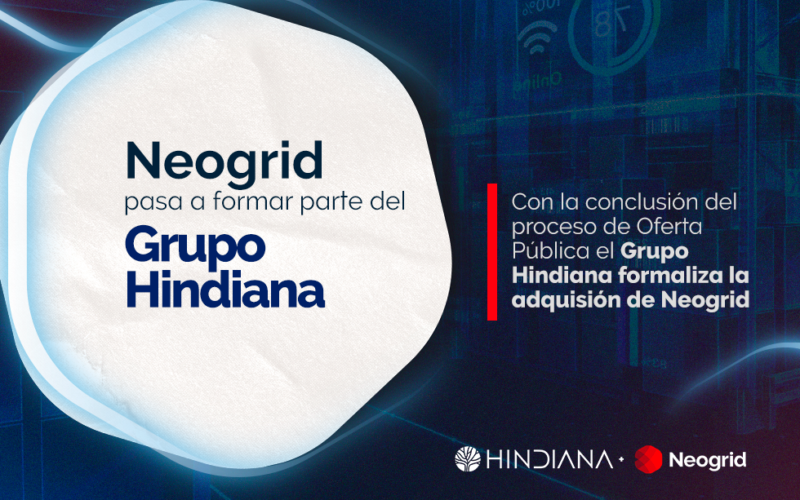 Grupo Hindiana concluye la adquisición de Neogrid y refuerza su estrategia de innovación en la cadena de abastecimiento