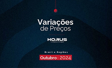 Estudo de variações de preços Brasil e regiões – Outubro 2024