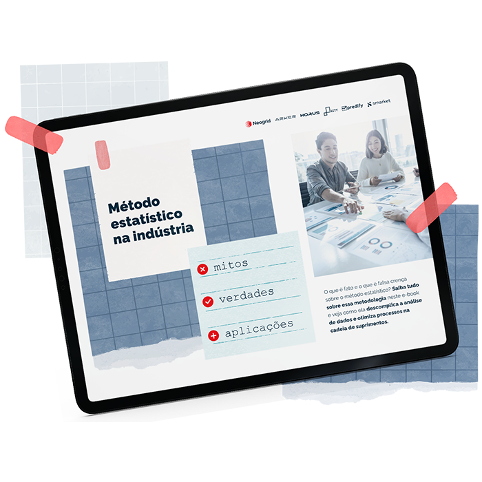 Leia o ebook sobre método estatístico na indústria
