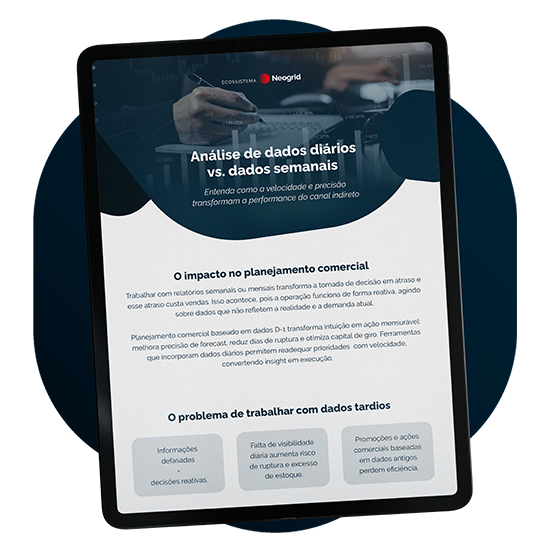 Infográfico - Dados diários vs dados semanais - Neogrid