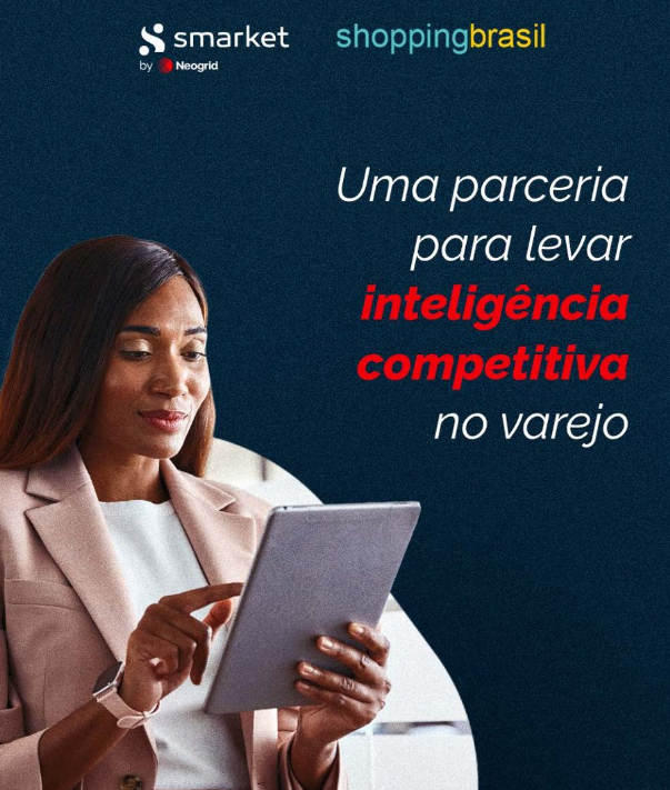 Neogrid anuncia parceria entre Smarket e Shopping Brasil para ampliar a inteligência competitiva no varejo