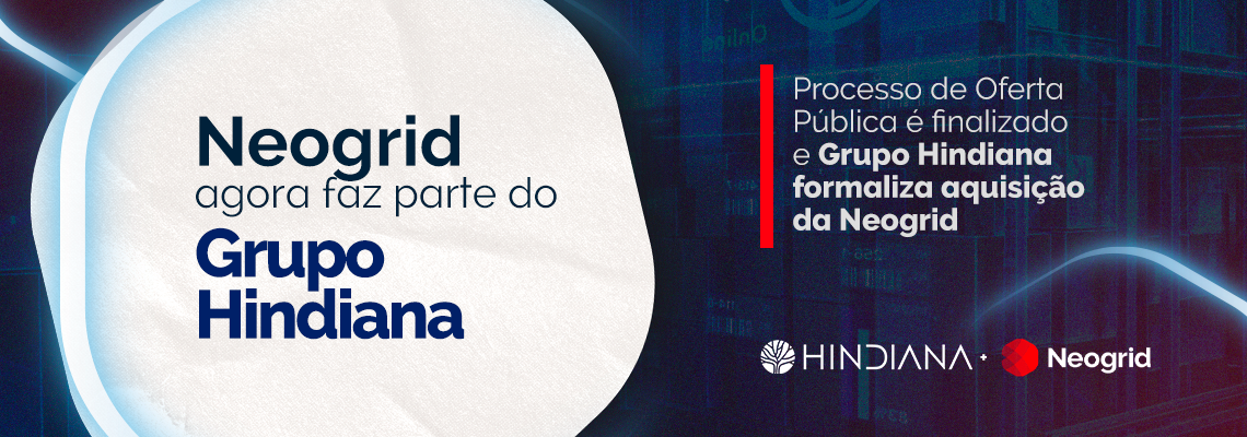 Grupo Hindiana conclui aquisição da Neogrid e reforça estratégia de inovação na cadeia de abastecimento