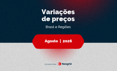 Variações de preços – Brasil e regiões: Agosto de 2026